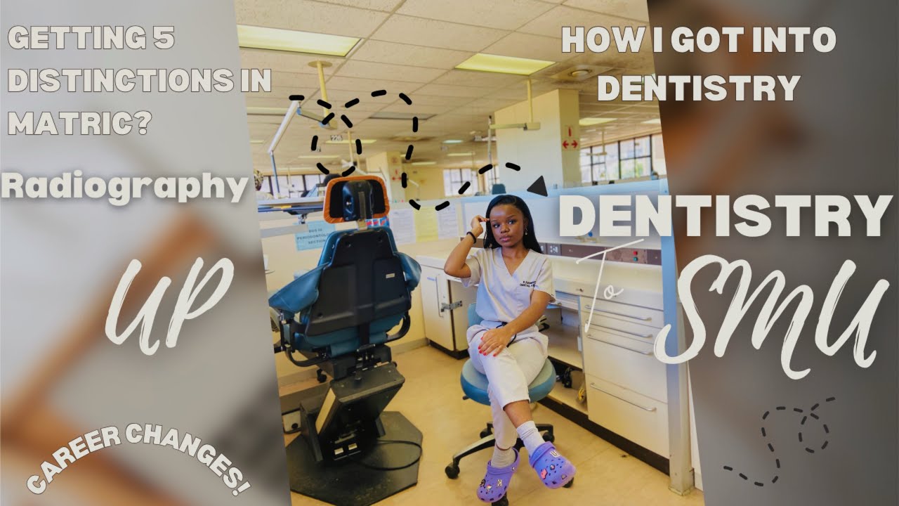 How I Got Into Dentistry|5 distinctions in matric|Career switch|UP to SMU(First video)|Becomingdrk