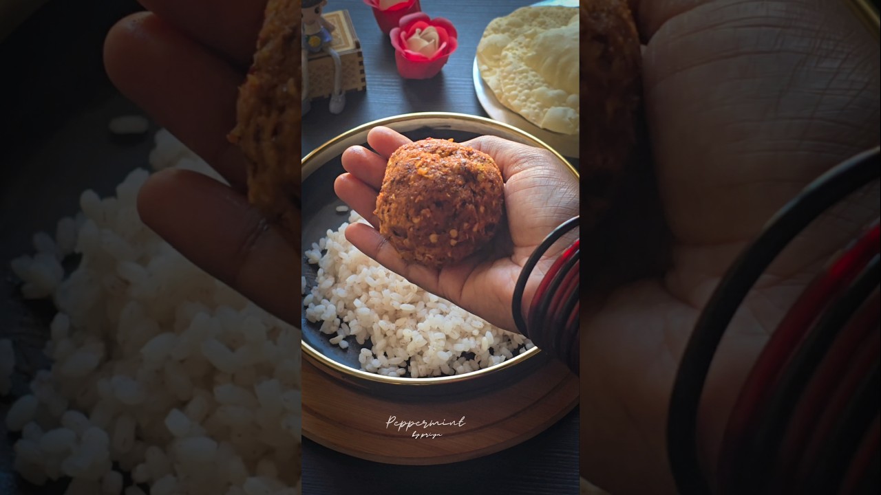 Papadam Chammanthi &ndash; Nostalgic Kerala Taste | Easy & Delicious #trending #viral #food #cooking
