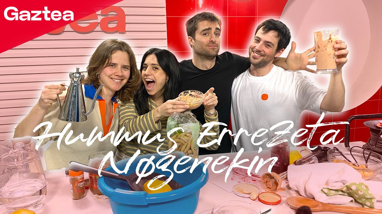 HUMMUS ERREZETA NØGENekin | Gaztea