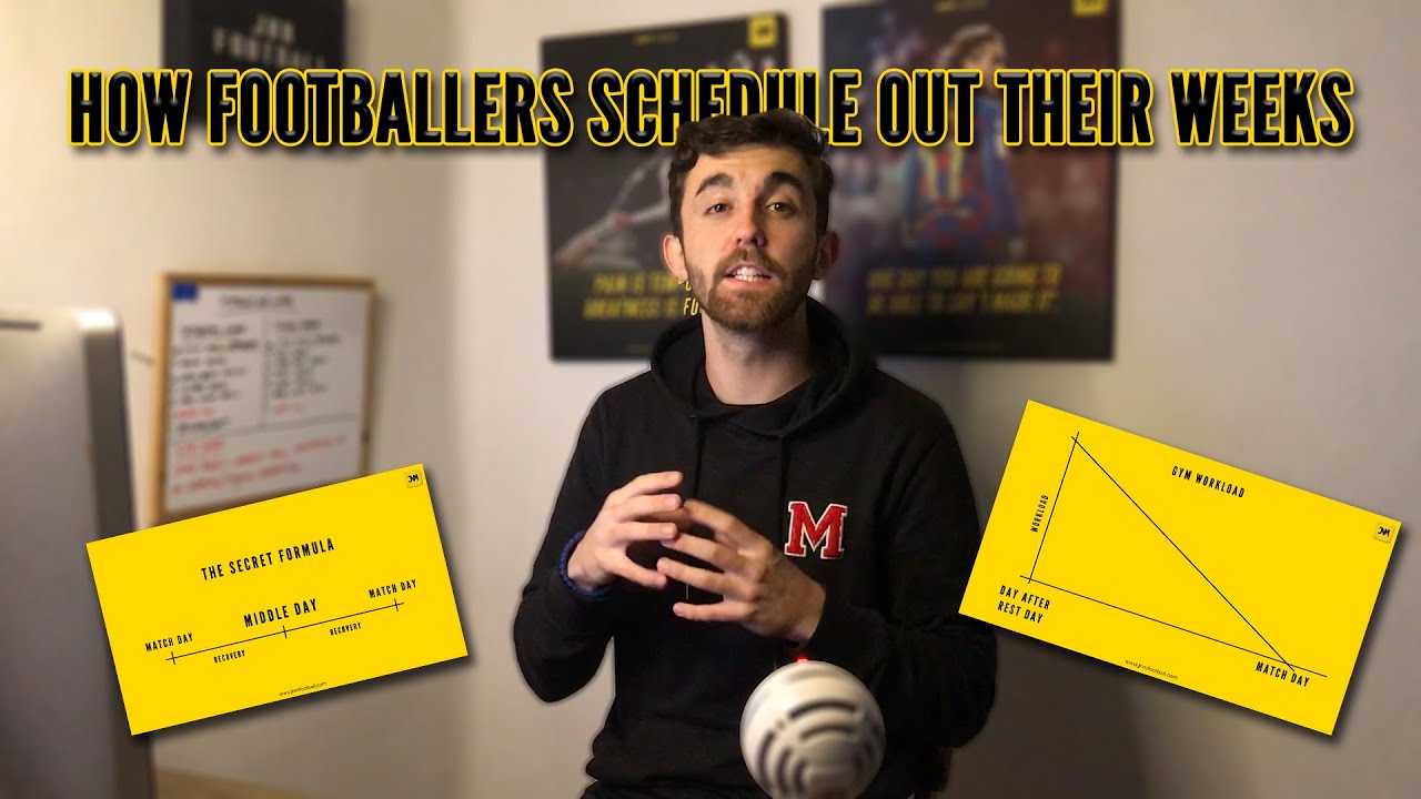 How Professional Footballers Schedule Their Weeks