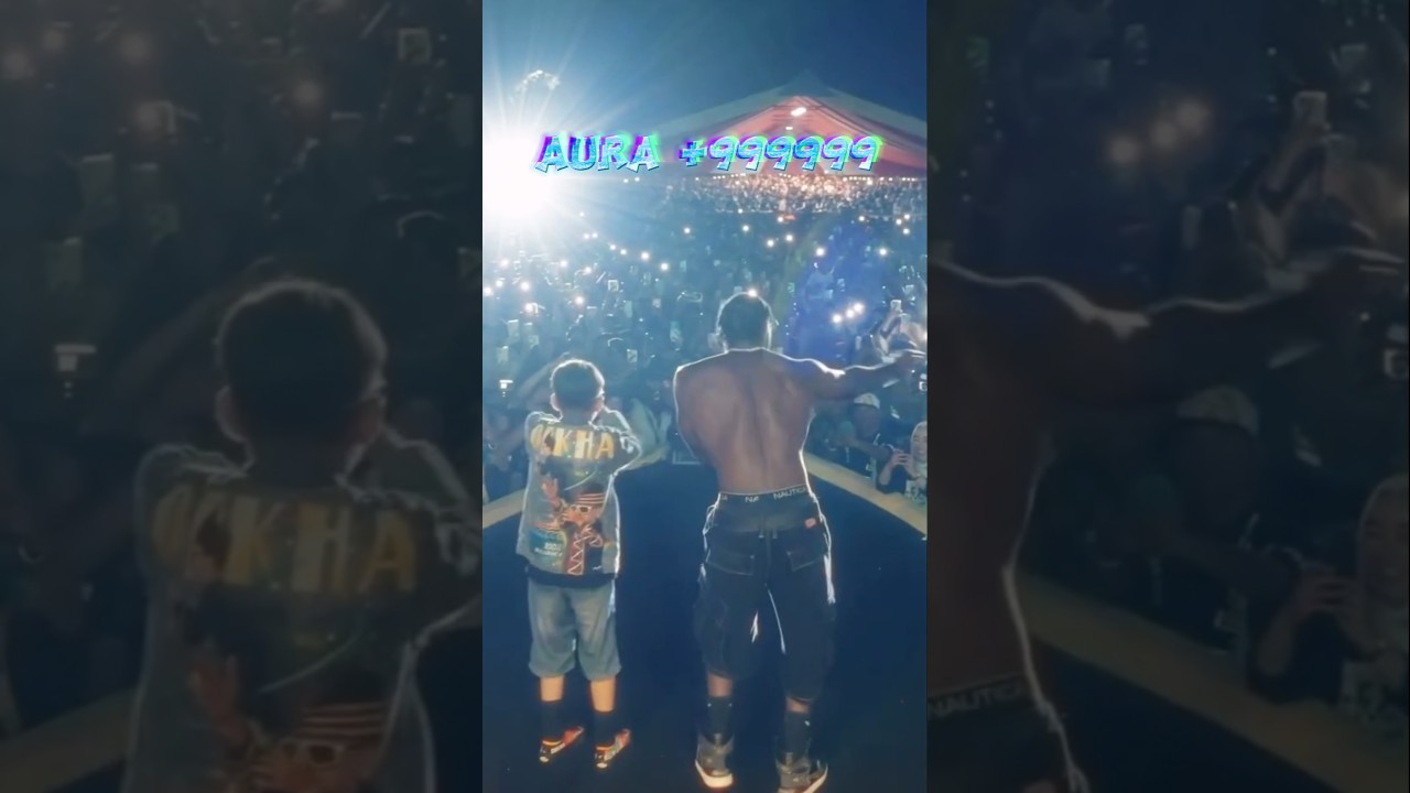 Aura Farming Kid Finally Meets the Voice Behind the Anthem 👀🔥