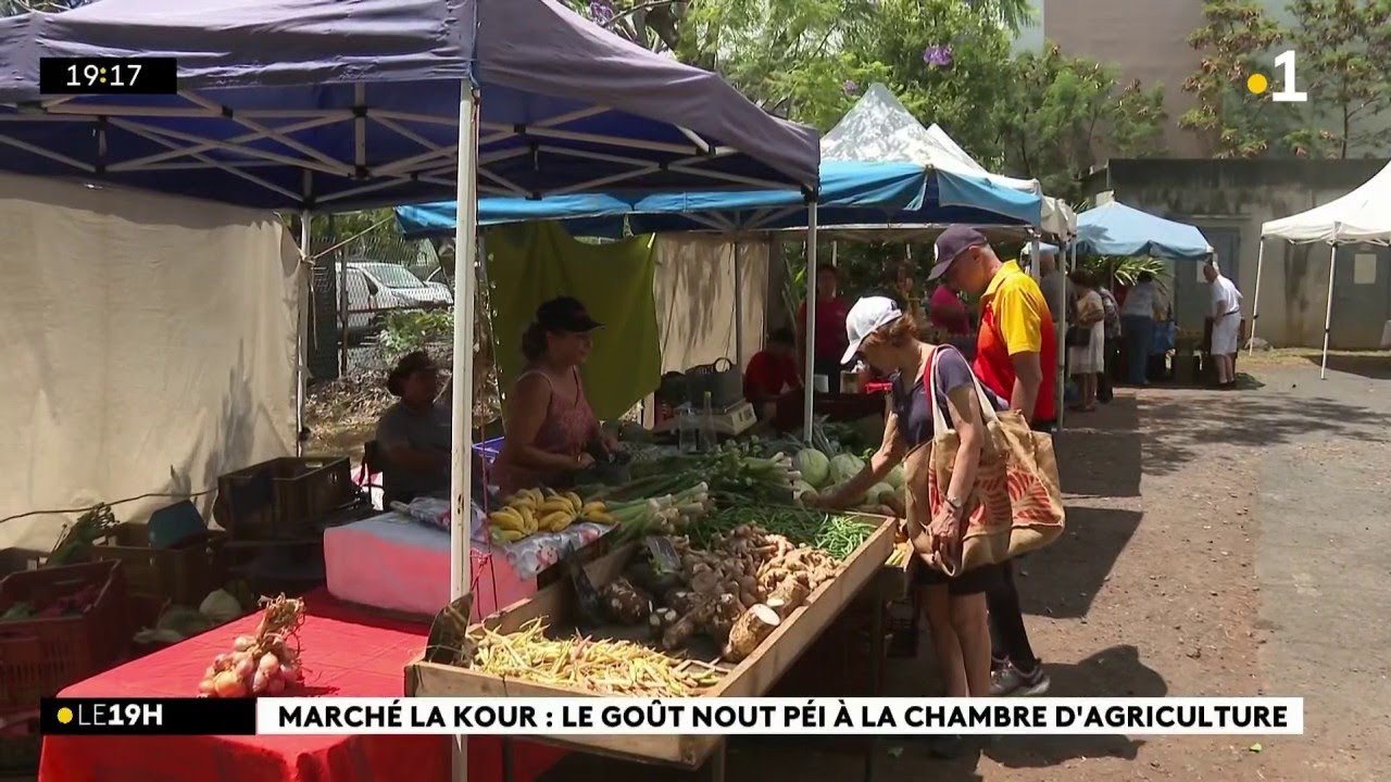 Des produits 100% péi et en vente directe au Marché La Kour.
