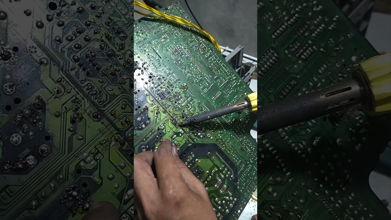 Tv Samsung gambar kedip kedip