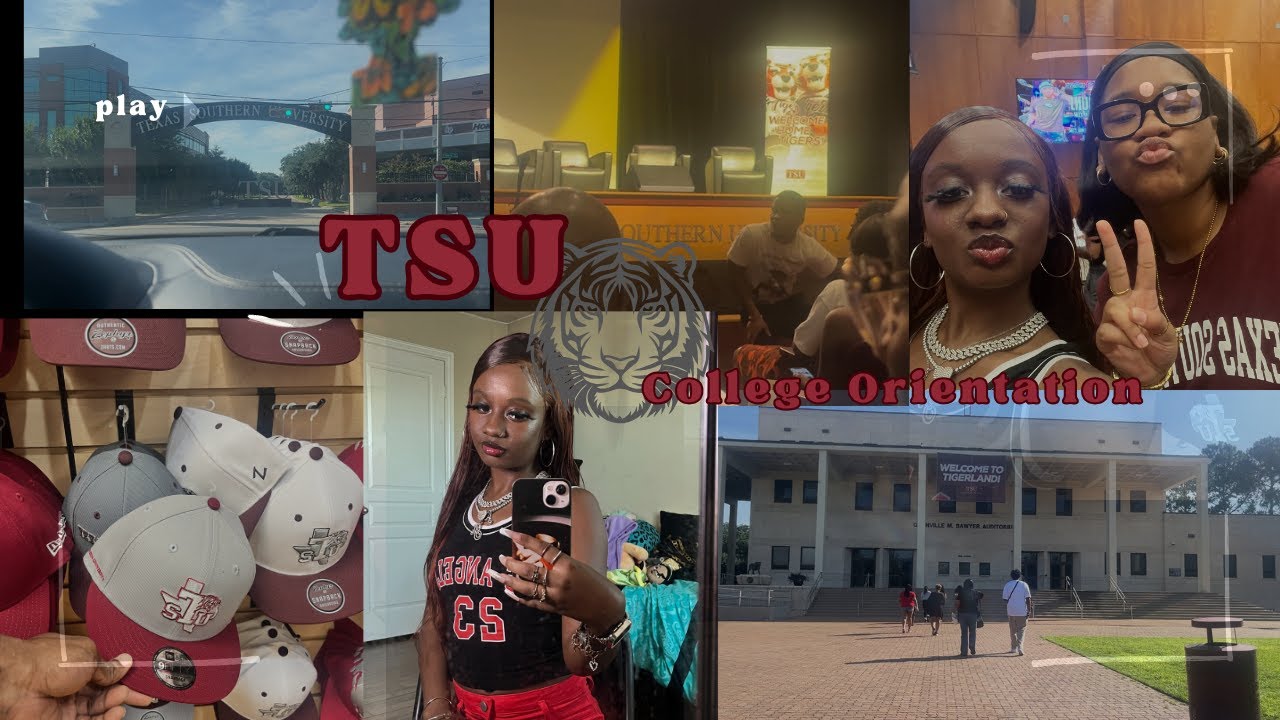 📍 Texas Southern University Orientation Vlog | Marketing Major 🤍🐅