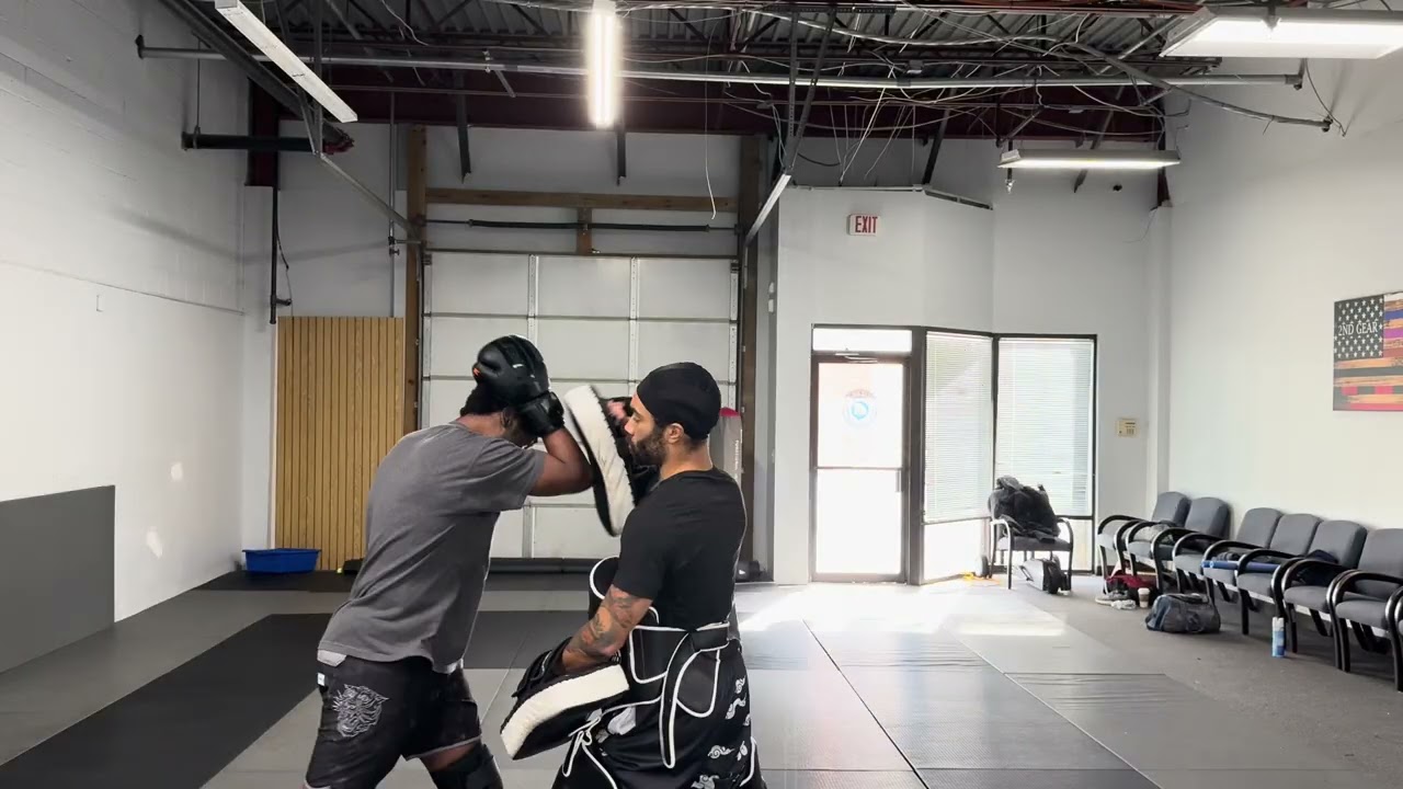 Pad Work w/ Kai