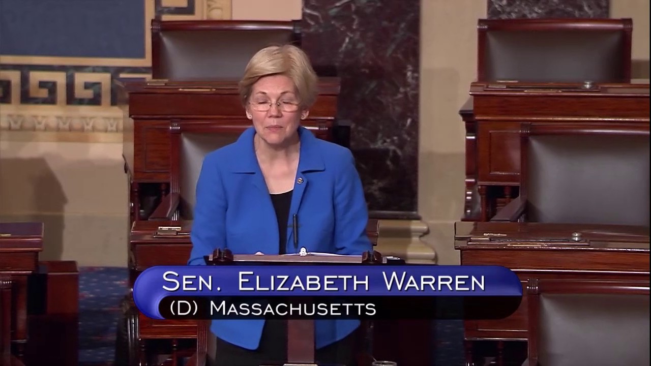 Senator Elizabeth Warren on the Fair Pay and Safe Workplaces order repeal