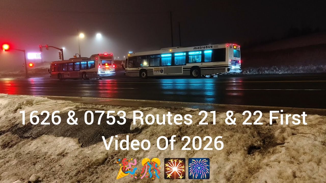 Metrobus Transit Bus Action January 2026