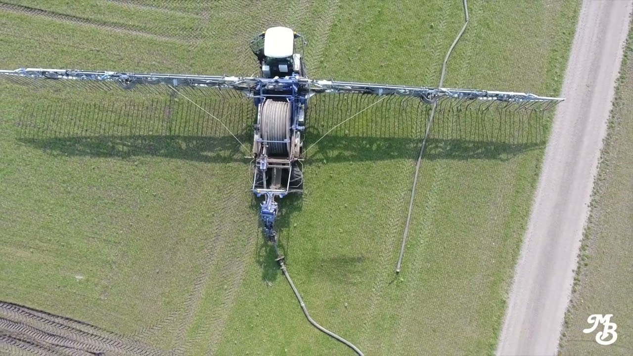 Agrometer gylleudlægger på 36 meter