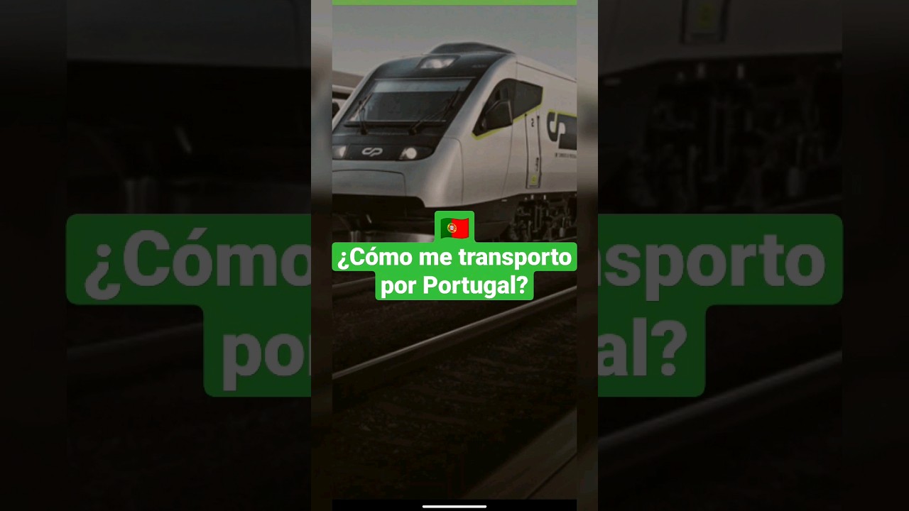 🇵🇹 &iquest;C&oacute;mo transportarse en tren por Portugal?#transport #portugal #train #travel #vlog #vlogger #trip