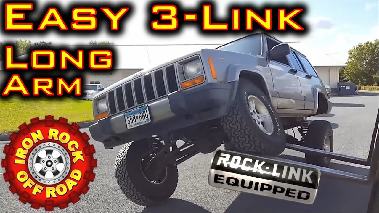 Установка длинной стойки XJ Rock-Link от Iron Rock Off Road