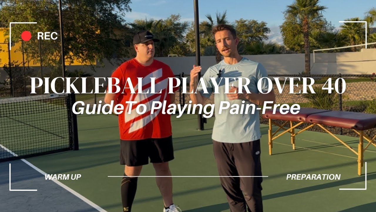 Pickleball Over 40? Do These 2 Things to Avoid Shoulder, Knee & Elbow Pain