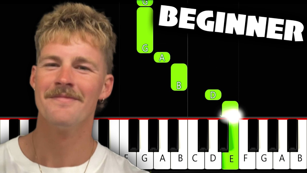 Forrest Frank - YOUR WAY'S BETTER - BEGINNER Piano Tutorial