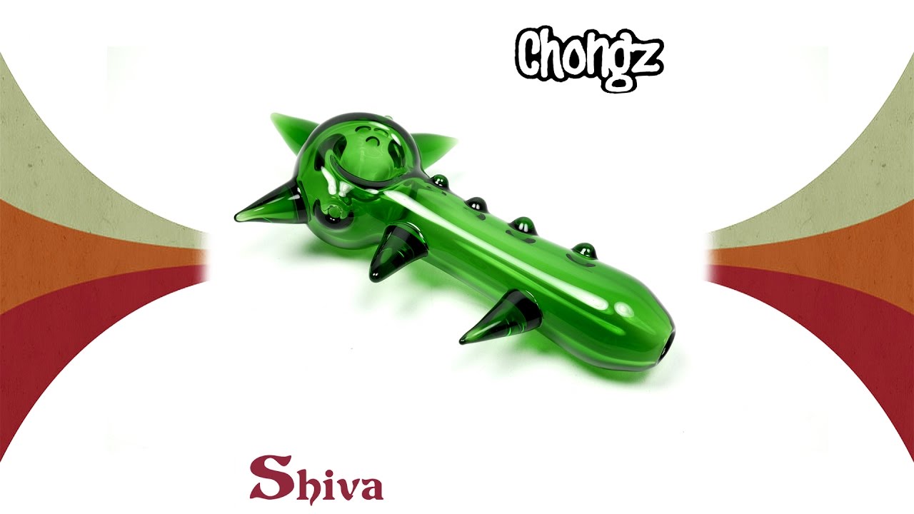Chongz Spike Glass Spoon Pipe : Shiva Online