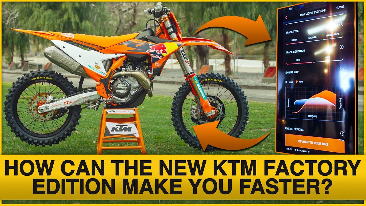 Can the 2024 KTM 450 SX-F Factory Edition Make You Faster? | First Look