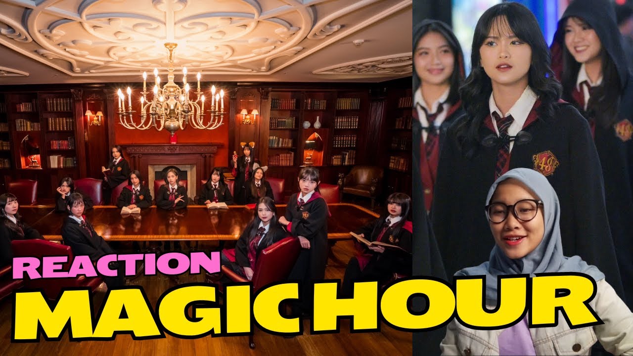 REACTION! [MV] MAGIC HOUR-JKT48 {}Adell si penyelamat:)