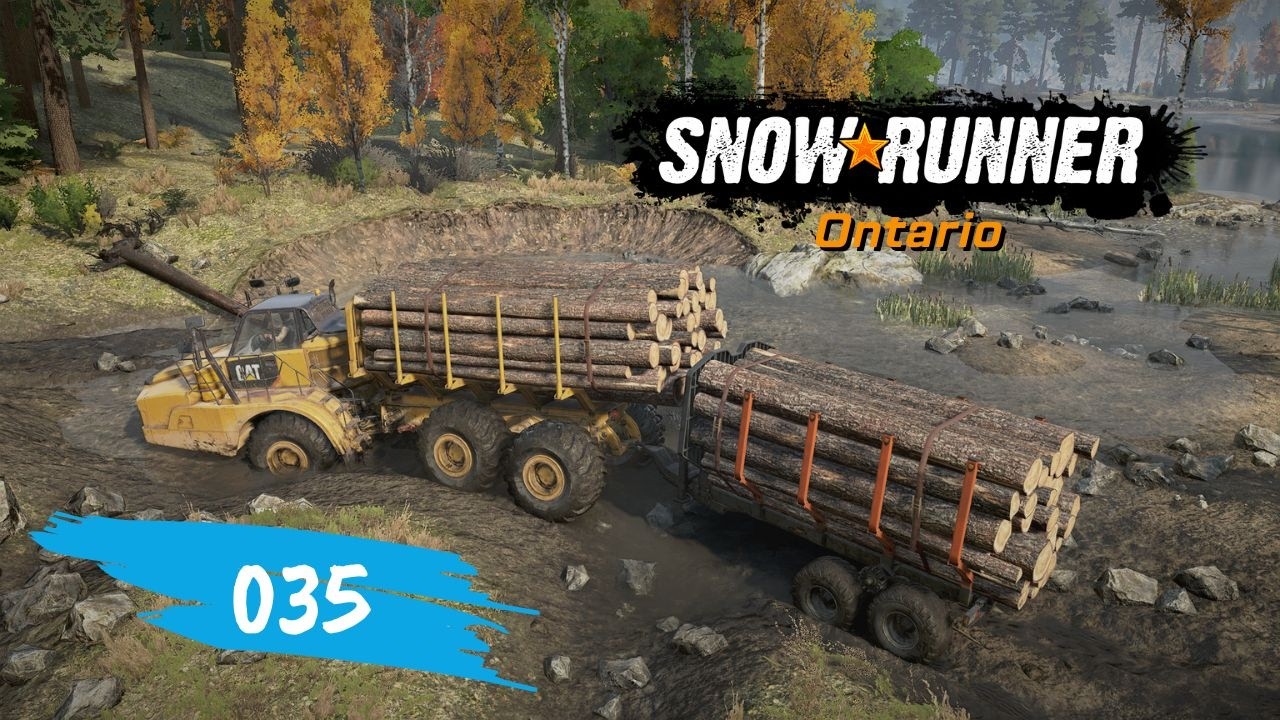 sehr viel Holz III - Snow Runner (Ontario) 035 - PC Lets Play deutsch