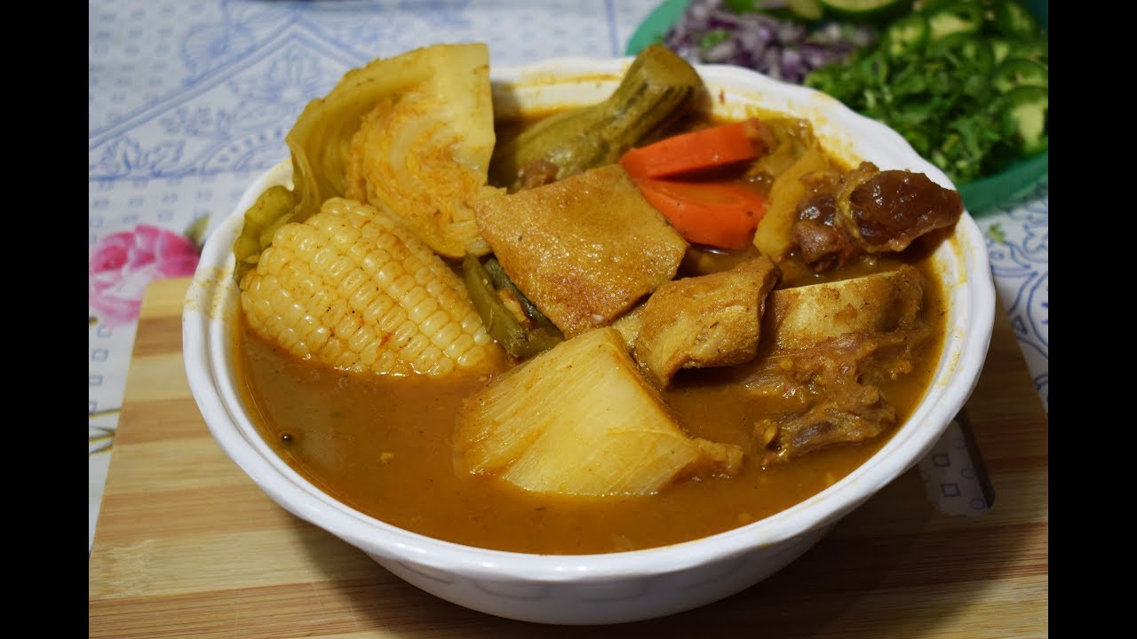 Como hacer Sopa de Patas (paso a paso)