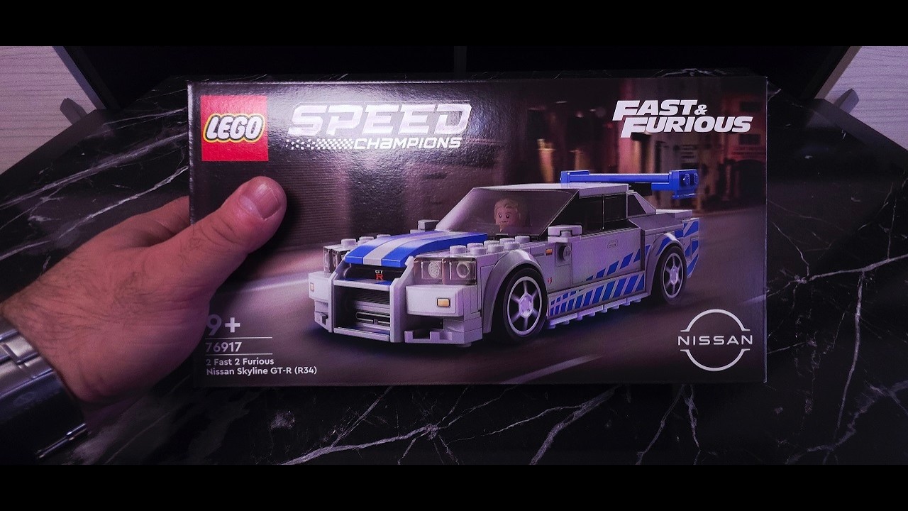 UNBOXING SET LEGO SPEED CHAMPIONS - 2FAST 2FURIOUS NISSANUL LUI BRIAN / 4K / 2026 /
