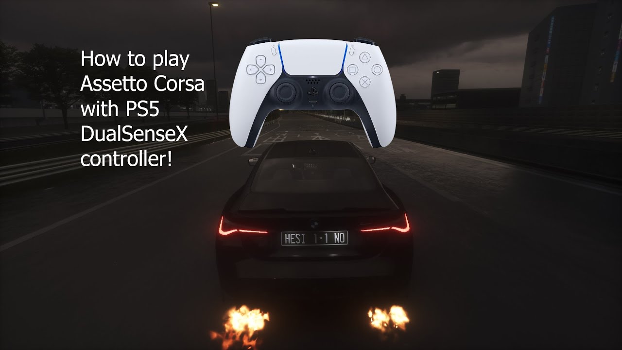 Assetto Corsa | How To Play Assetto Corsa with PS5 DualSense Controller