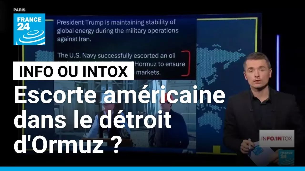 Un navire escorté par les Etats-Unis dans le détroit d'Ormuz ? La Maison Blanche dément