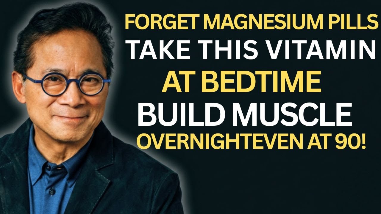 Forget Magnesium Supplements! Take These 2 Vitamins at Night to Rebuild Muscle Overnight
