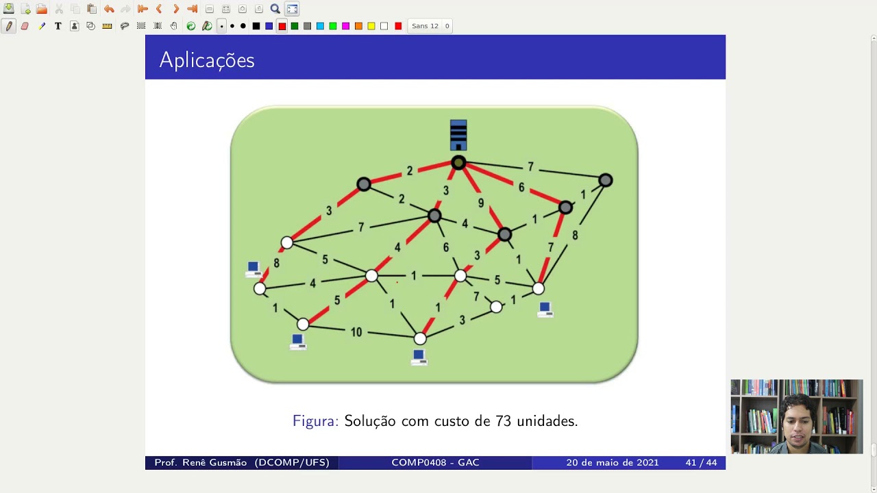 [Grafos] Aula 06 - Exemplos de problemas
