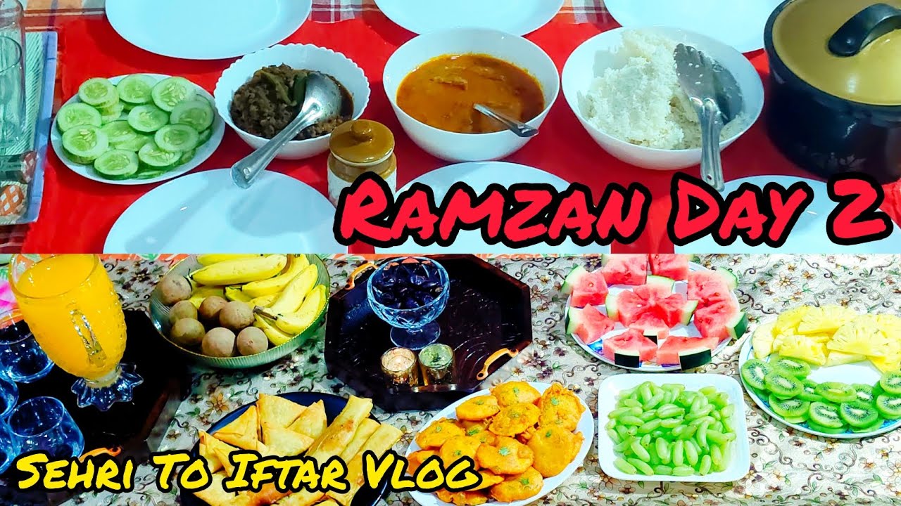 Ramzan Day 2/30 🌙 | Sehri To Iftar Routine | Ramzan Vlog #ramzan #yt #video #vlog 