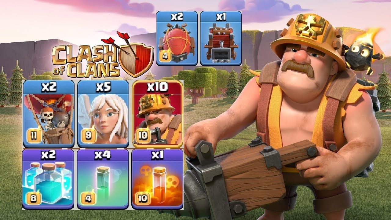 Thế Sơn Coc | Town Hall 17 Với Combo Siêu Thợ Mỏ Hall 17 | Clash of Clans