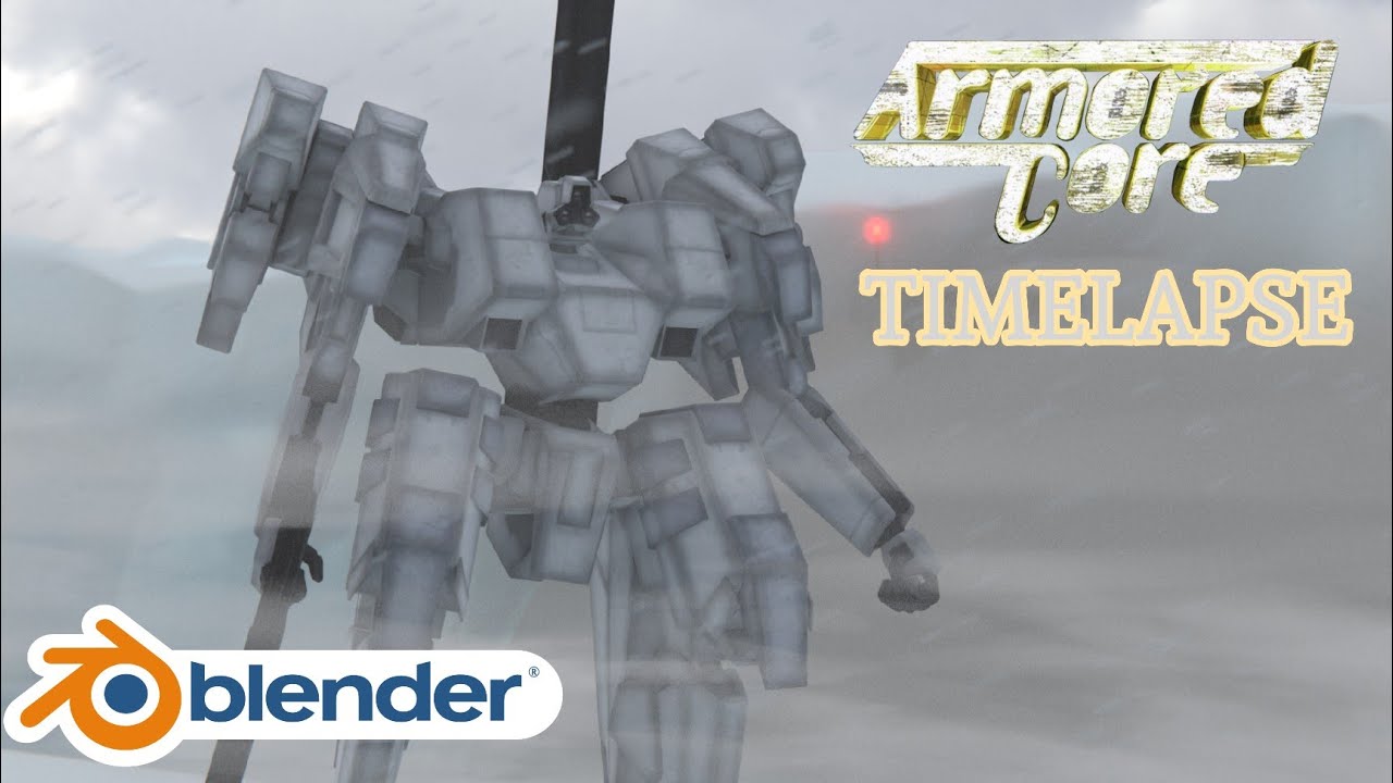 blender timelapse - silent avalanche