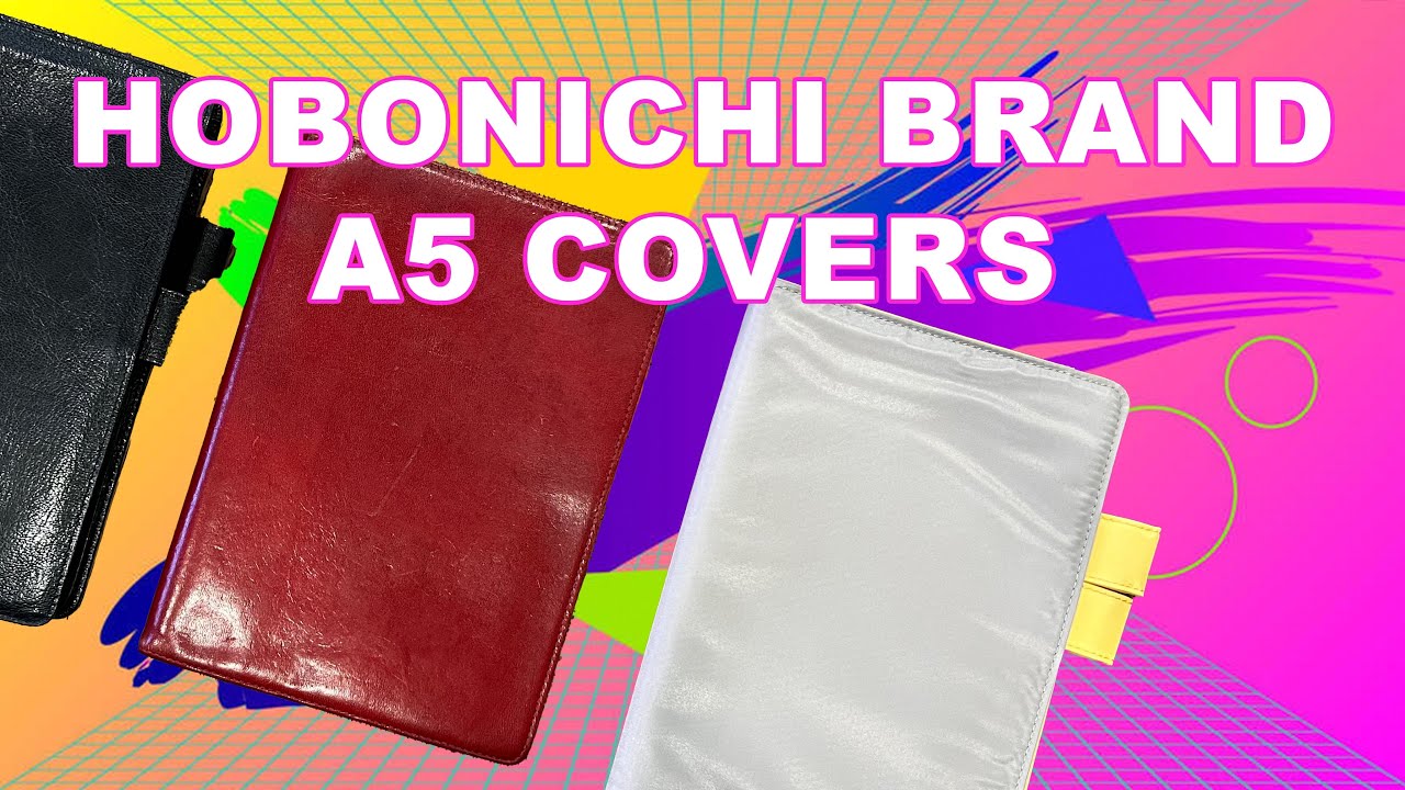 My Hobonichi brand A5/Cousin Covers