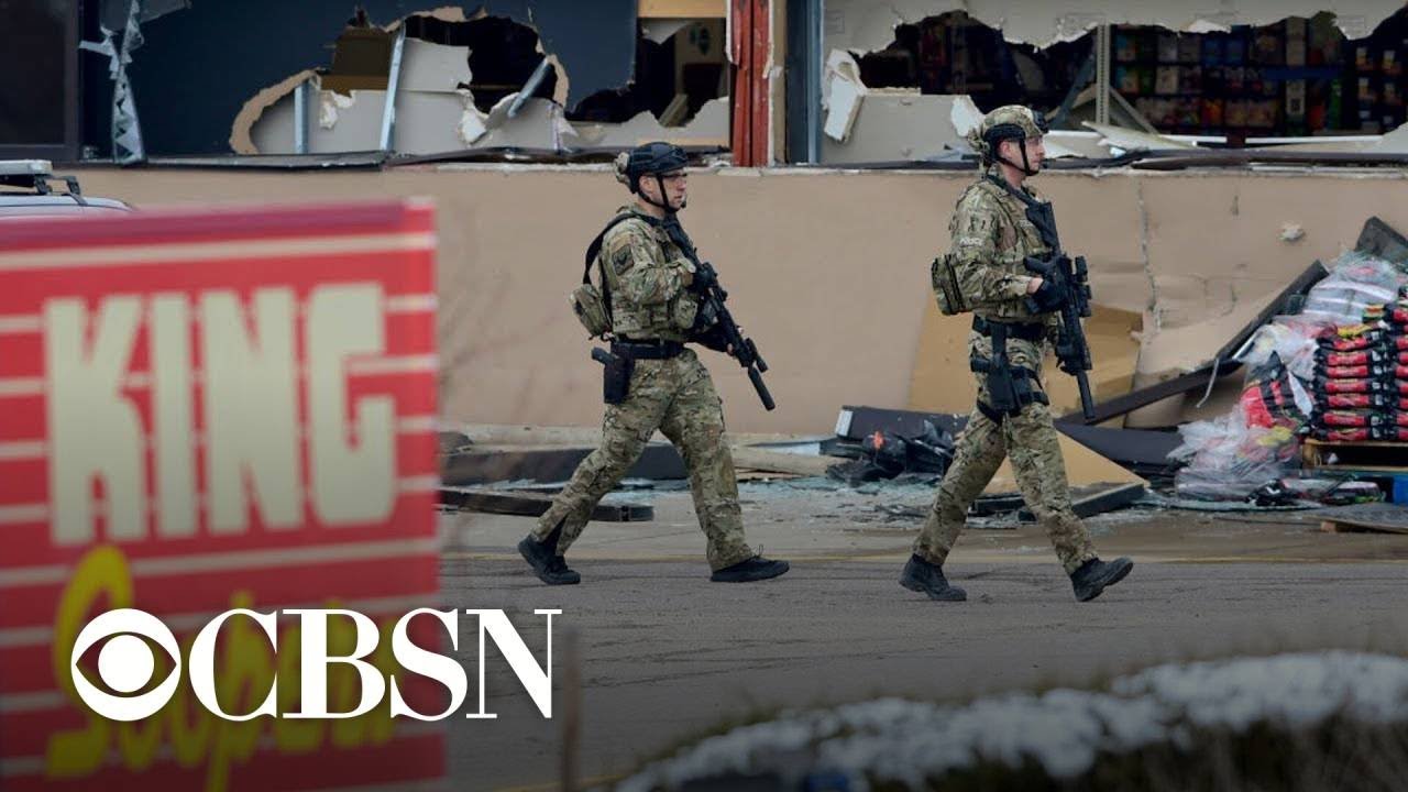 One man in custody after mass shooting kills 10 people at Colorado supermarket