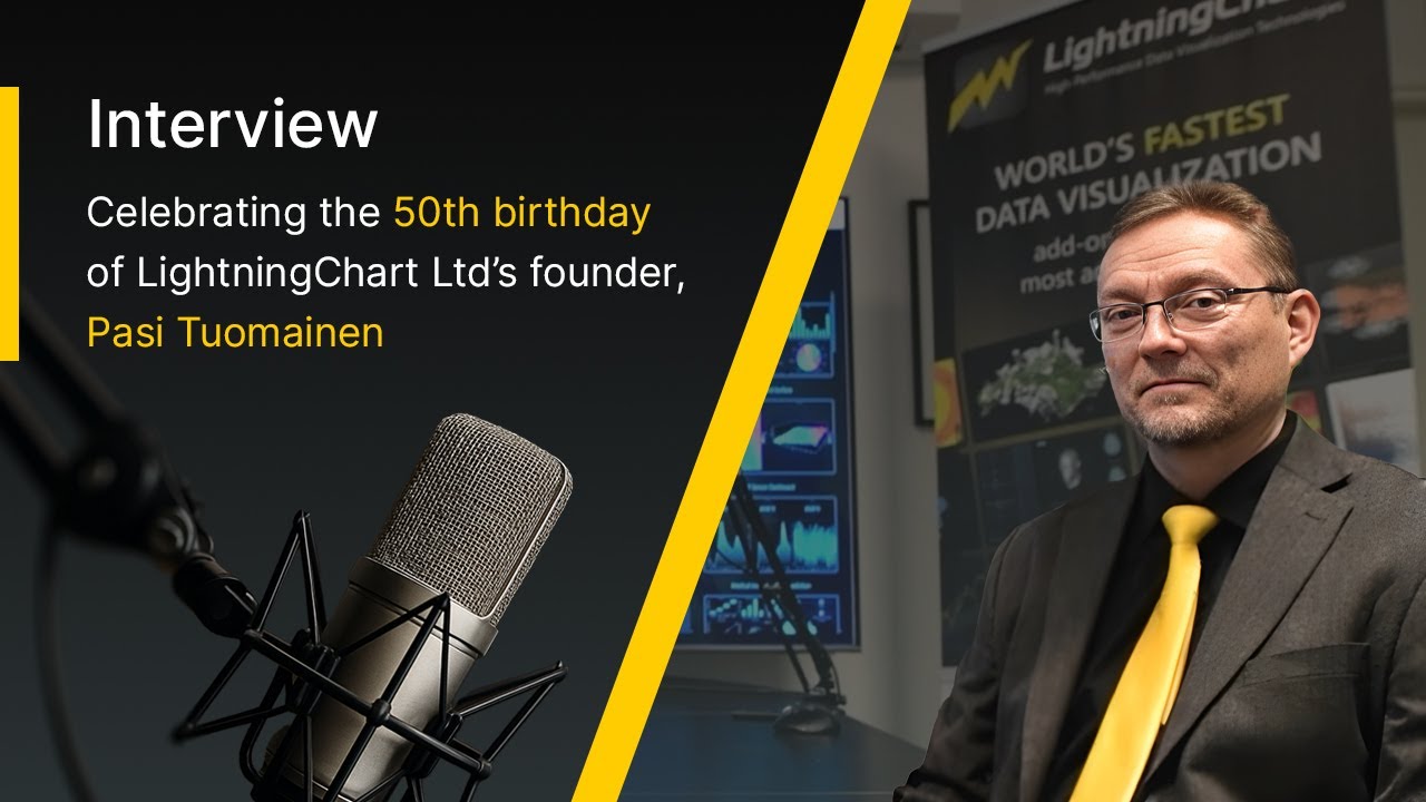 Celebrating LightningChart's Founder, Pasi Tuomainen, 50th Birthday. - YouTube