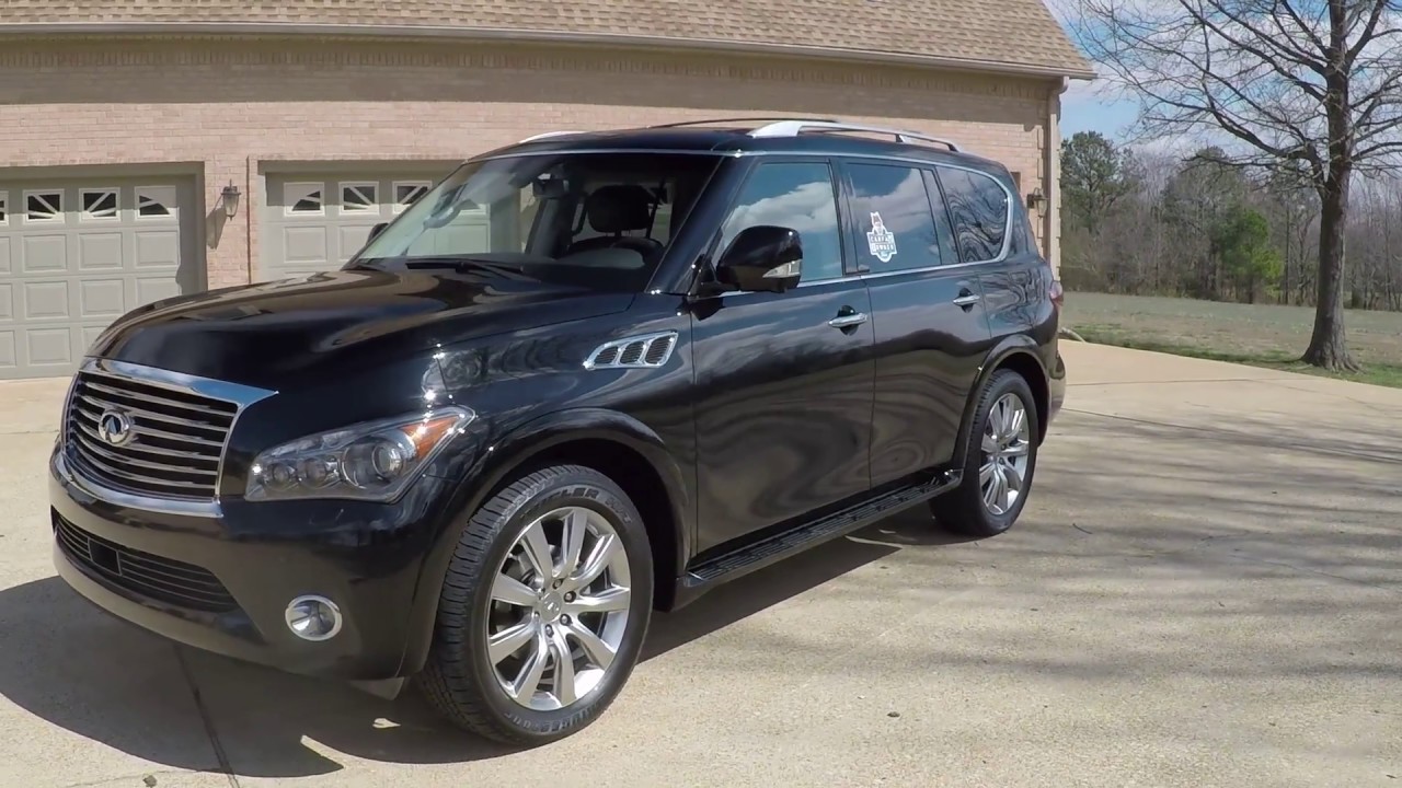 West TN 2013 Infinity Q56 4X4 4WD Technology Touring Dvd Black for sale info www sunsetmotors com