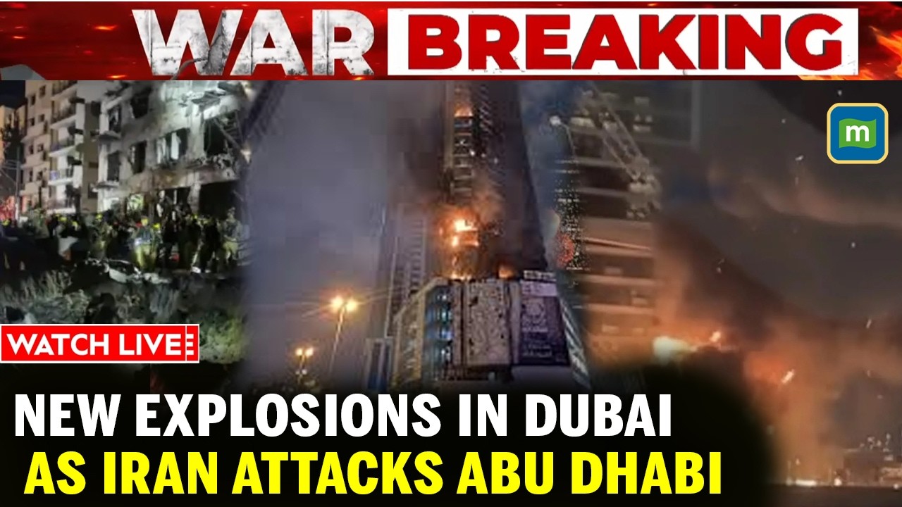 LIVE Iran Bombs Dubai : NEW Explosions in Dubai! Smoke Plumes Over Jebel Ali Port | N18G