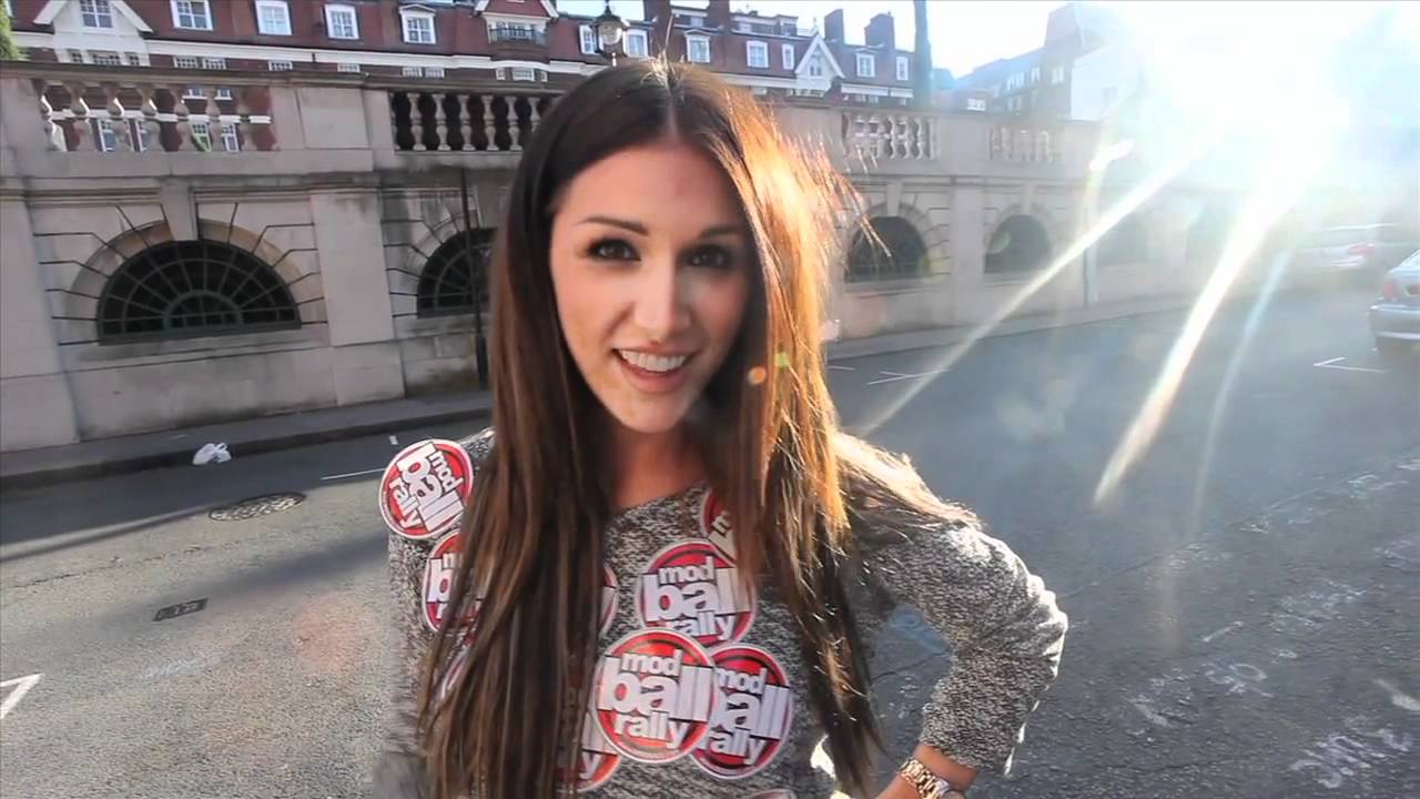Lucy Pinder, Message to Modball Rally Drivers