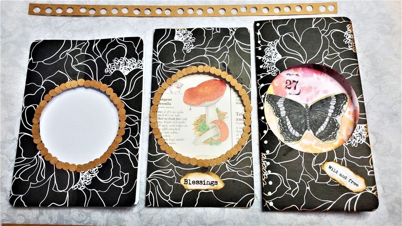 How to Make a Window Booklet for Your Junk Journals! Fun & Easy Tutorial! The Paper Outpost! :)