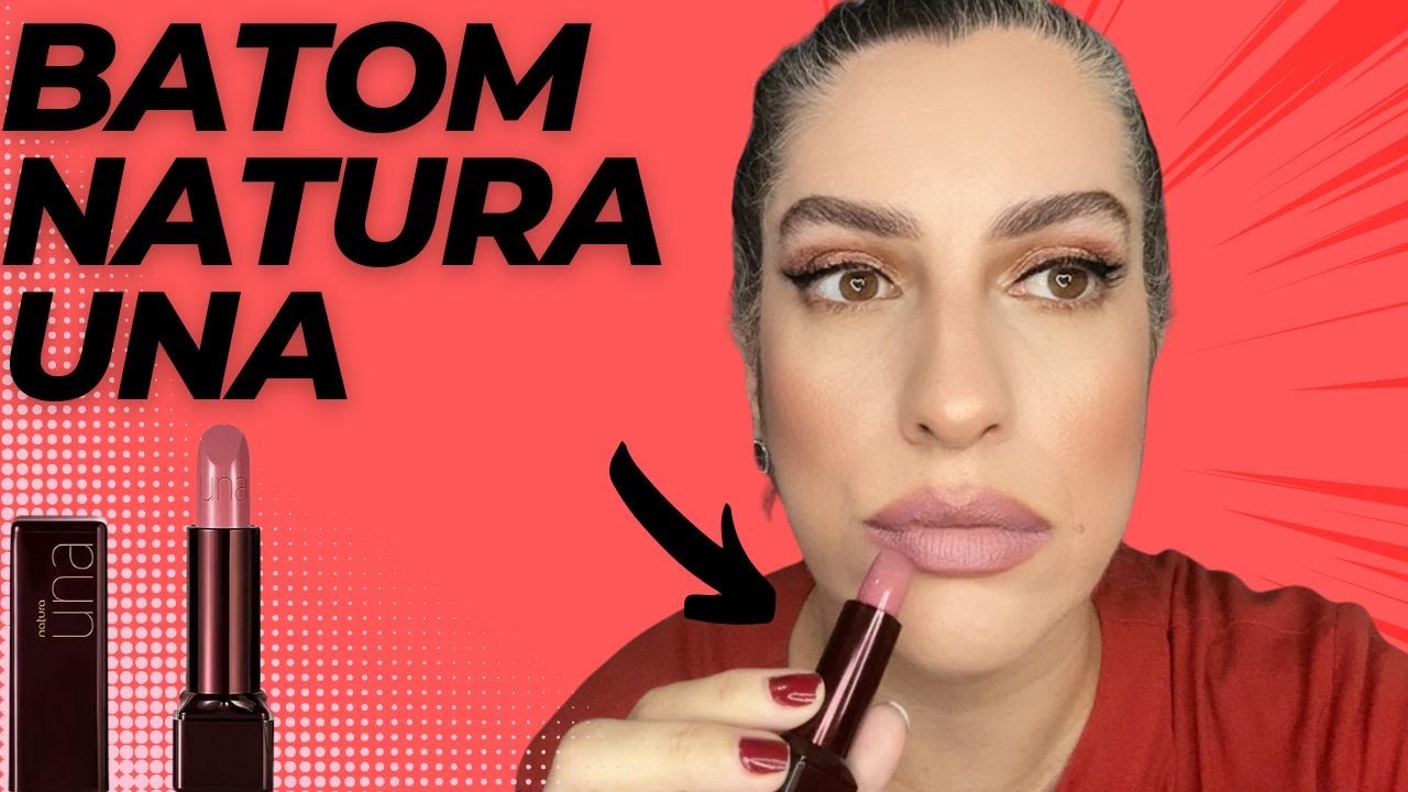 NATURA UNA💄 BATOM ROSA 2 C 💖#naturauna #batom #rosa #maquiagem