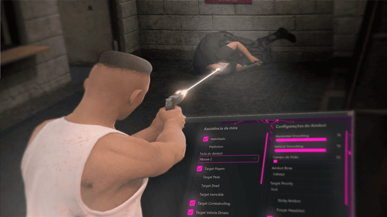 ficou f&aacute;cil matar rolando usando skript.gg l fivem