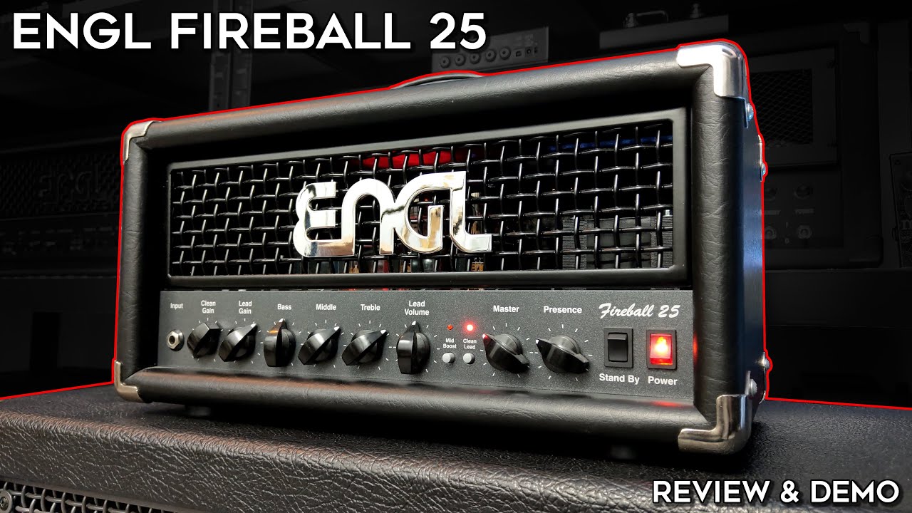 ENGL Fireball 25 Review & Demo! A POWERFUL Snarly BEAST!