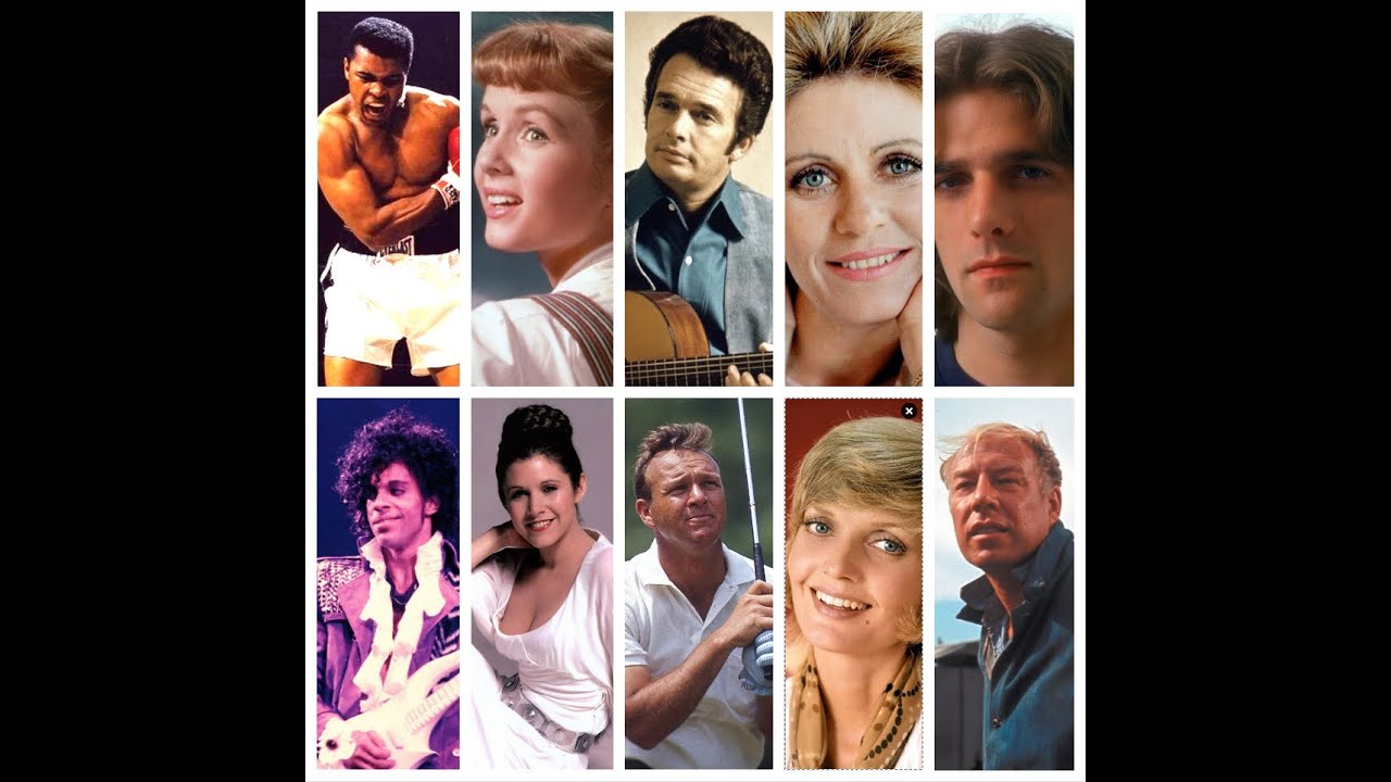Dead Celebrities 2016-The Complete Year