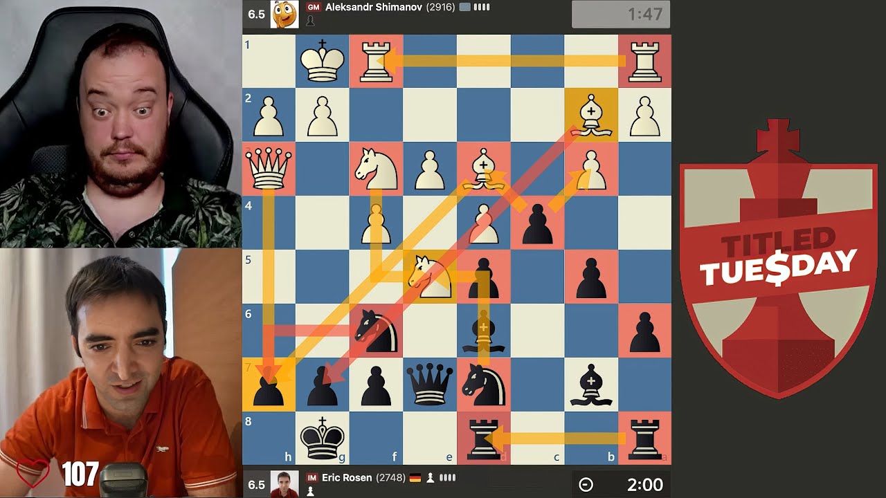 IM Eric Rosen DESTROYS the Russian GRANDMASTER