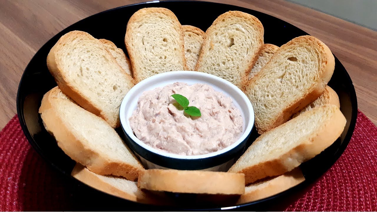 Patê de atum com requeijão e maionese | Receita fácil | Receitas da Deborah