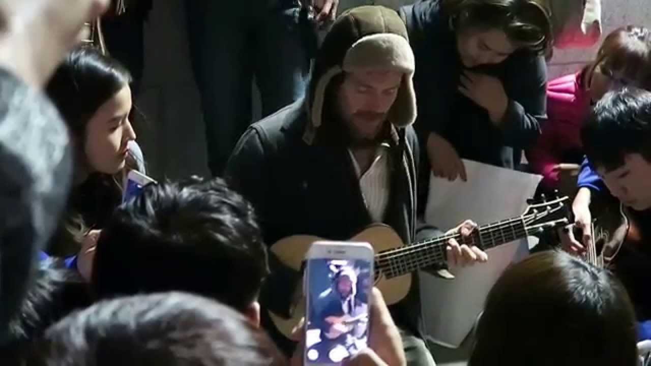 Damien Rice live in Busan after concert - (2) Delicate - 2015/11/24
