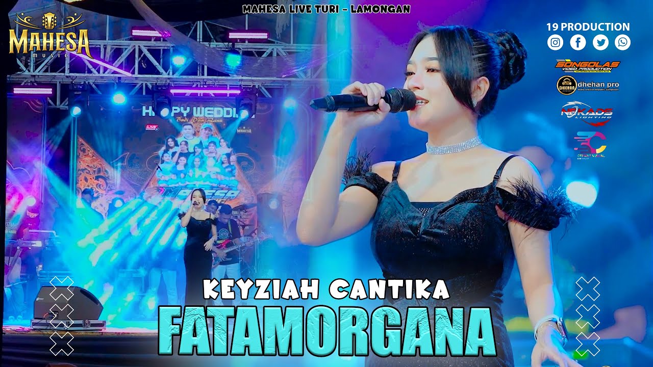 Keyziah Cantika - Fatamorgana I Mahesa music live turi - lamongan