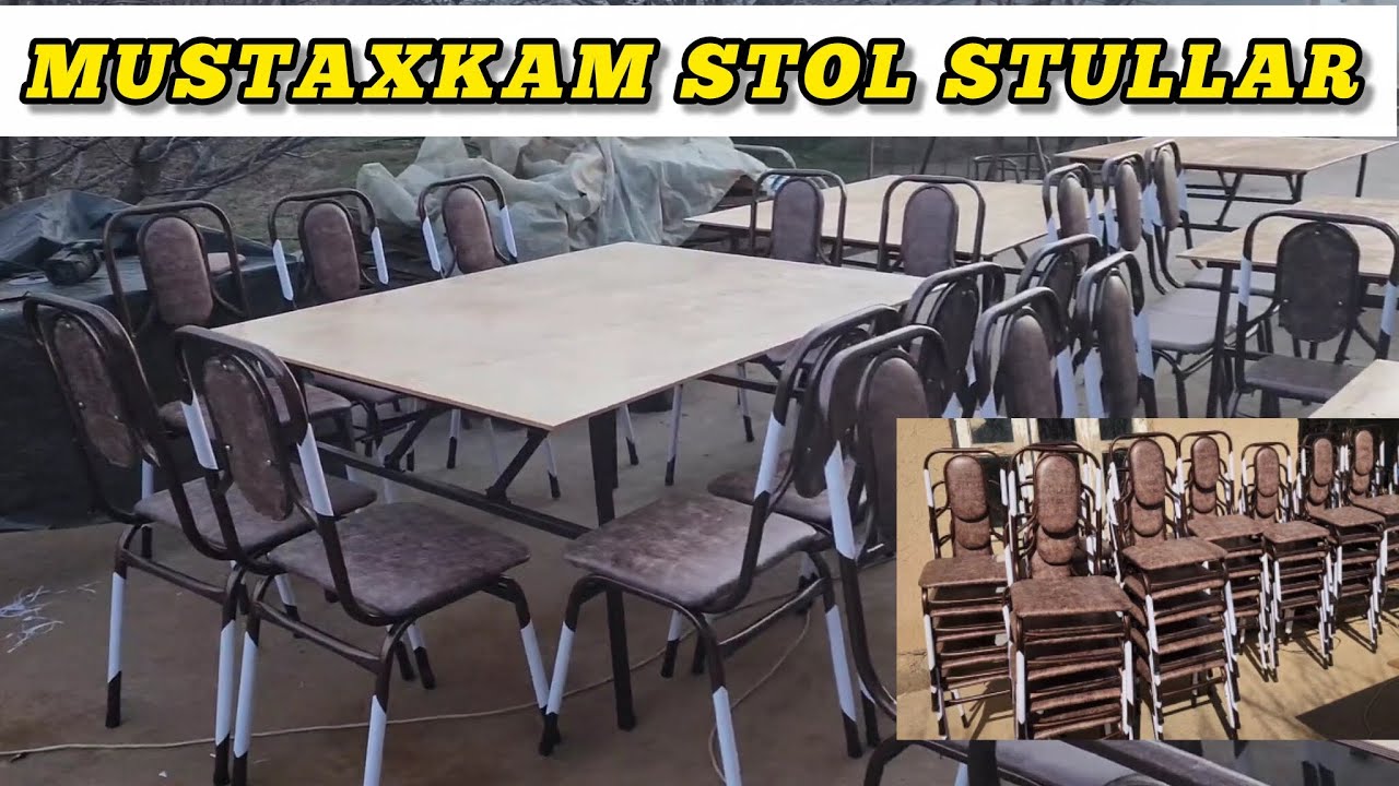 TEMIR STOL STULLAR USTA AKALARIMIZNI QO'L MEHNATLARI 