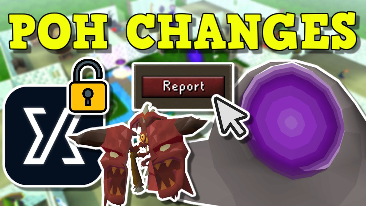 PoH Customization Coming To Old School Runescape + Player Support Roadmap (OSRS)