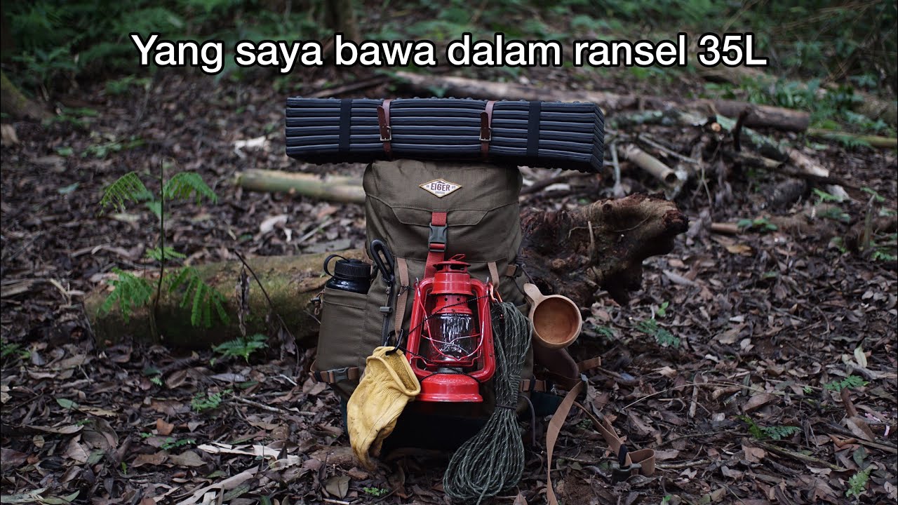 Mengubah Ransel Travelling menjadi Ransel Bushcraft