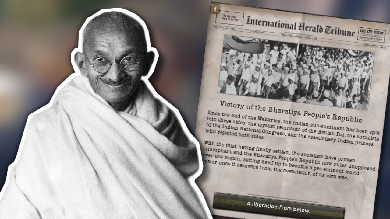 REUNIFYING INDIA using only CAVALRY in Kaiserreich