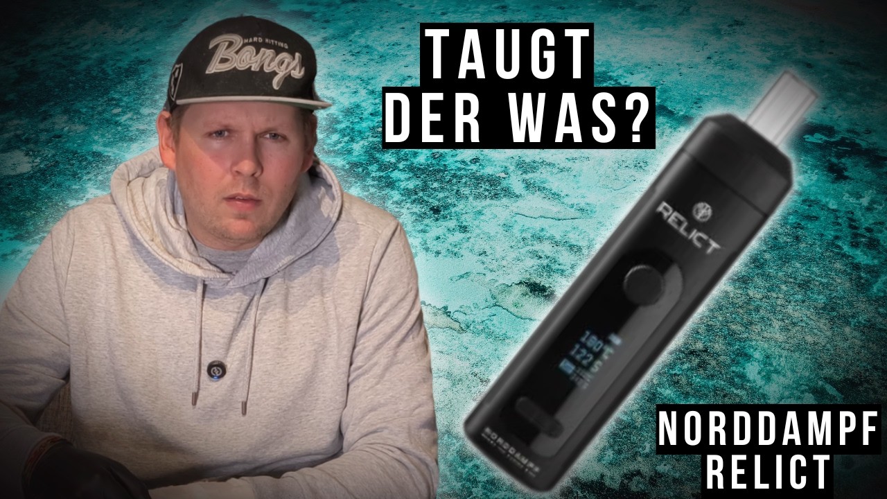 Ich teste den RELICT Vaporizer 🌿 &ndash; Unboxing & erster Eindruck 😎 | HighCarsten #Norddampf #vaporizer