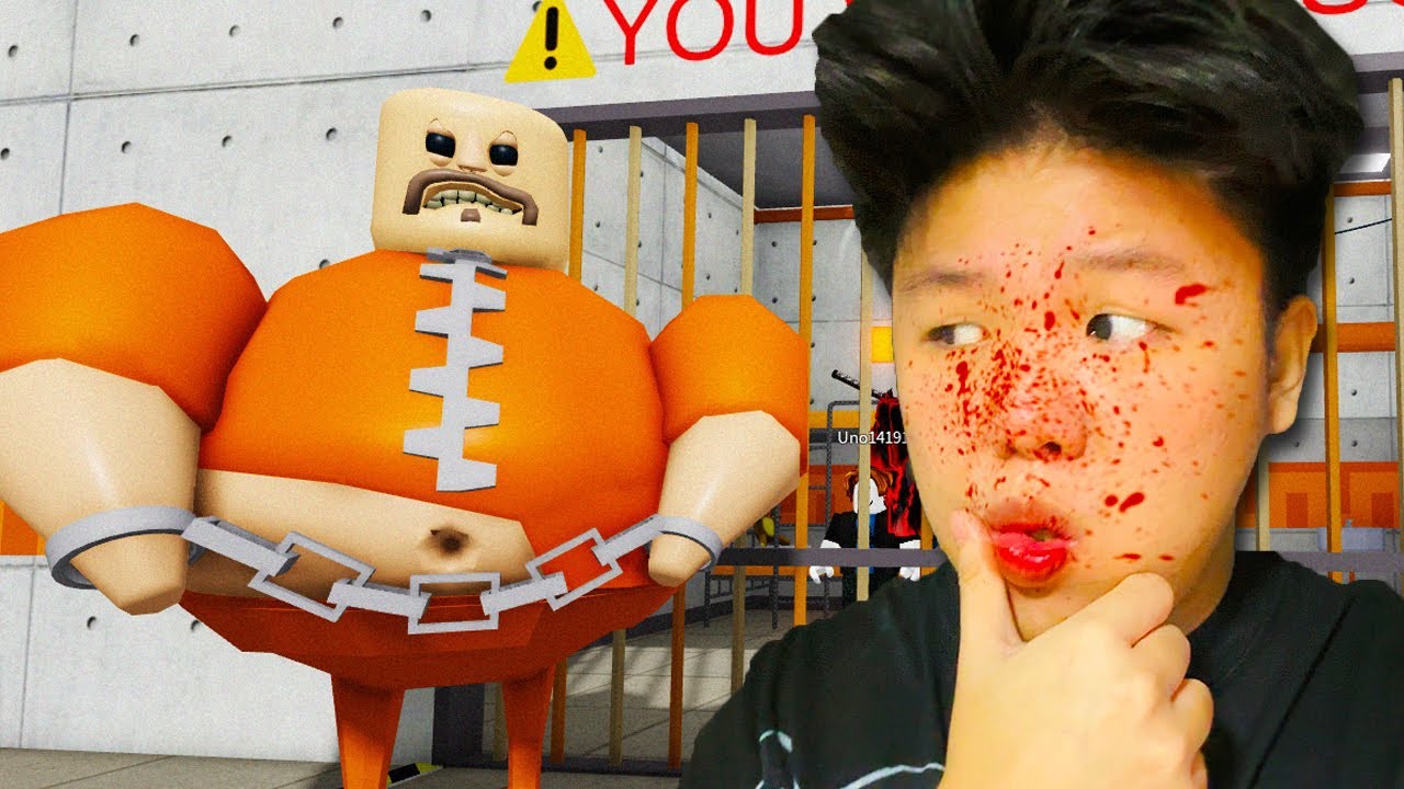 AKU MAIN ROBLOX BARRY PRISONER'S PRISON RUN!